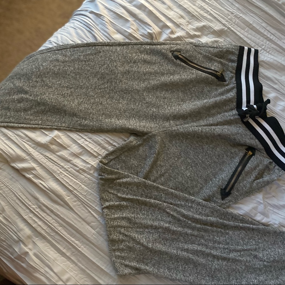 Grey joggers